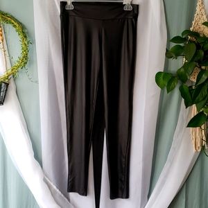 Eye Candy Faux Leather Leggings Size Medium